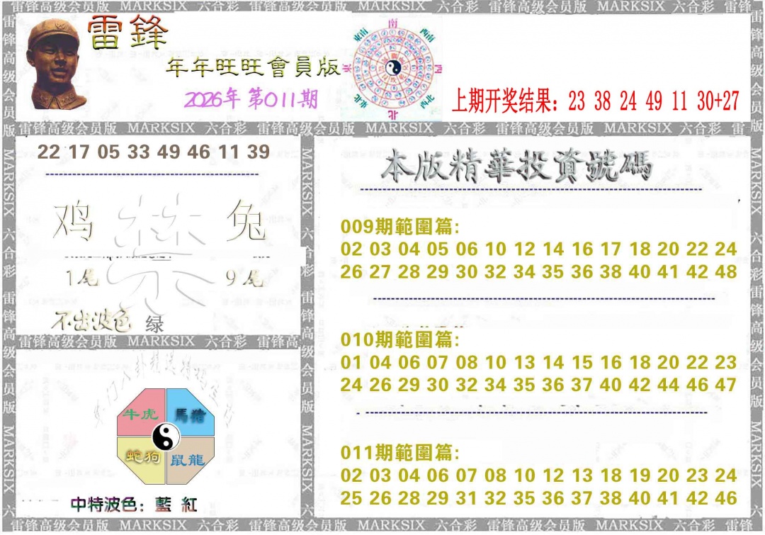 011期雷锋鼠年旺旺版[图]