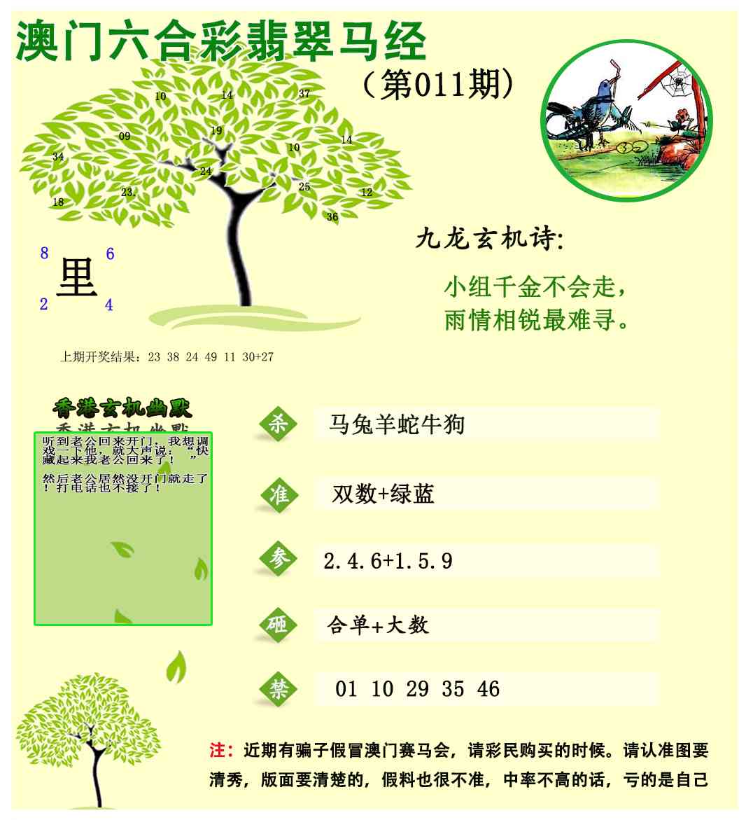 011期翡翠马经[图]