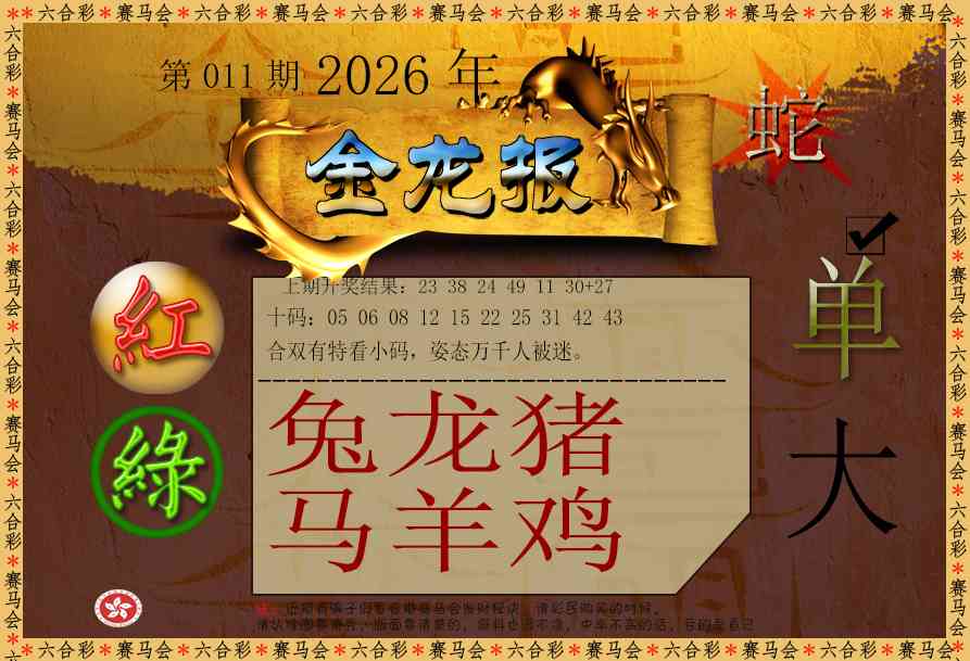 011期金龙报[图]