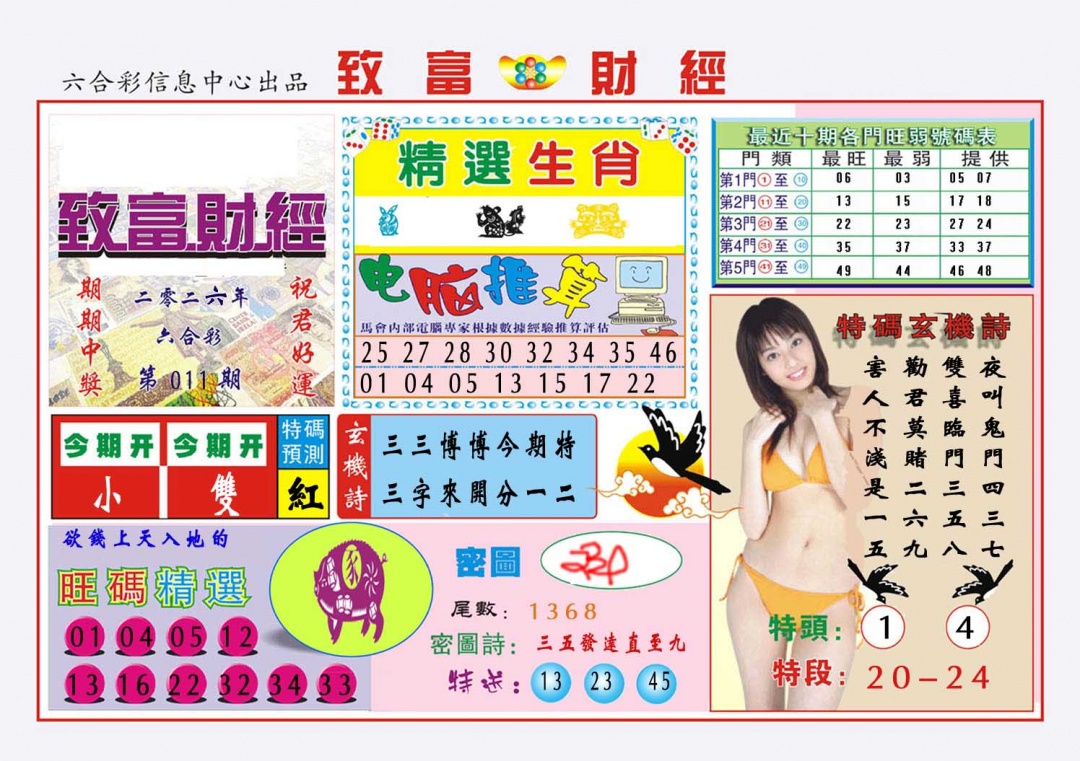 011期致富财经[图]