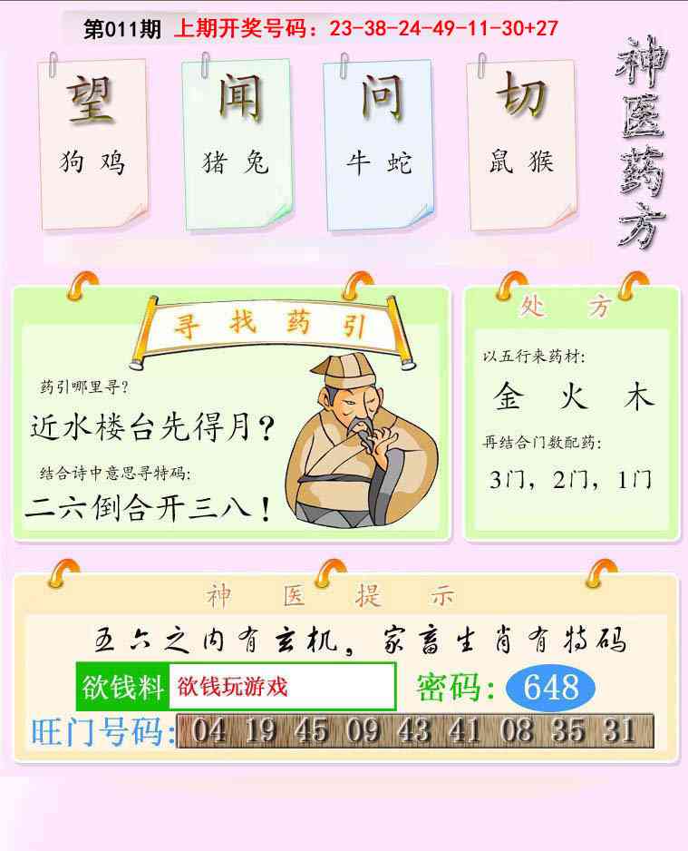 011期神医药方[图]