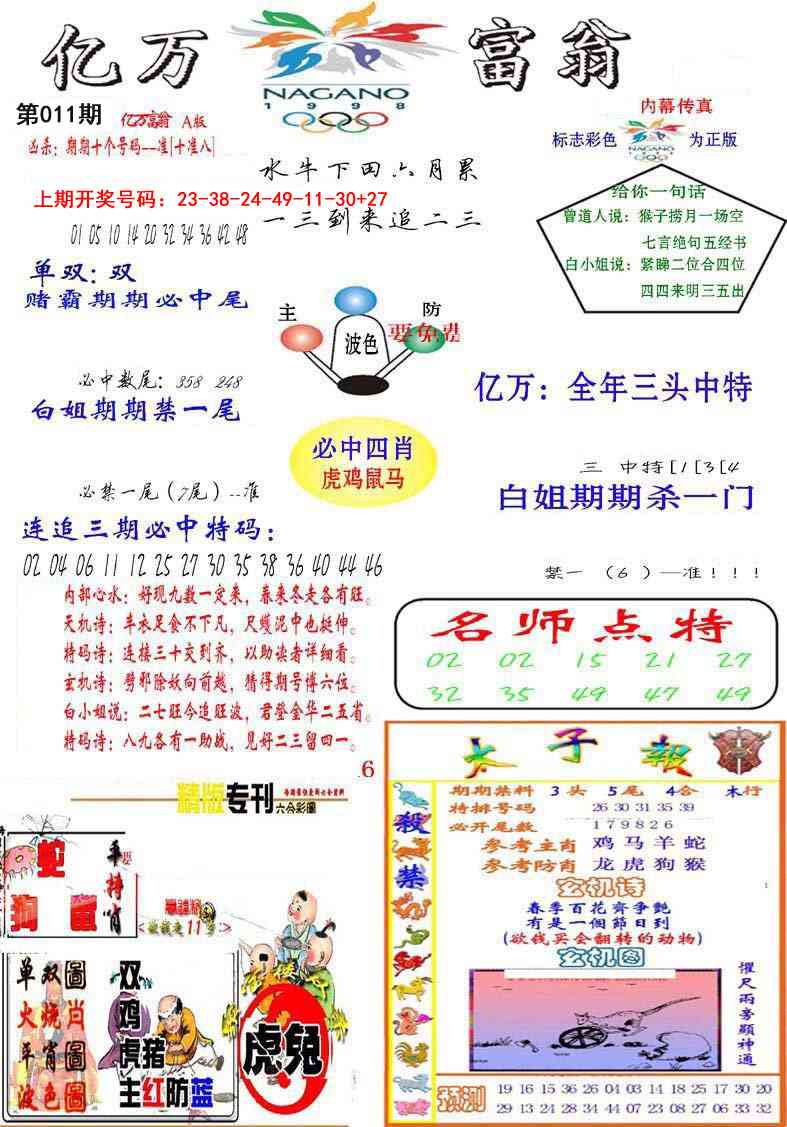 011期亿万富翁A[图]