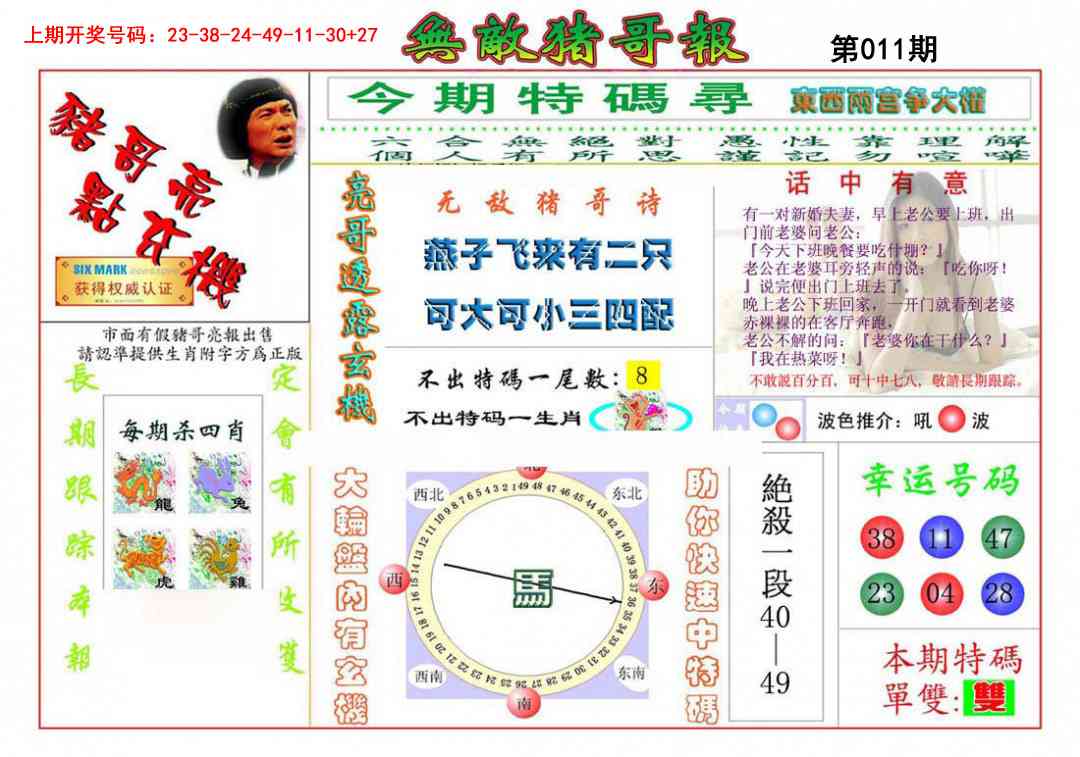 011期无敌猪哥[图]