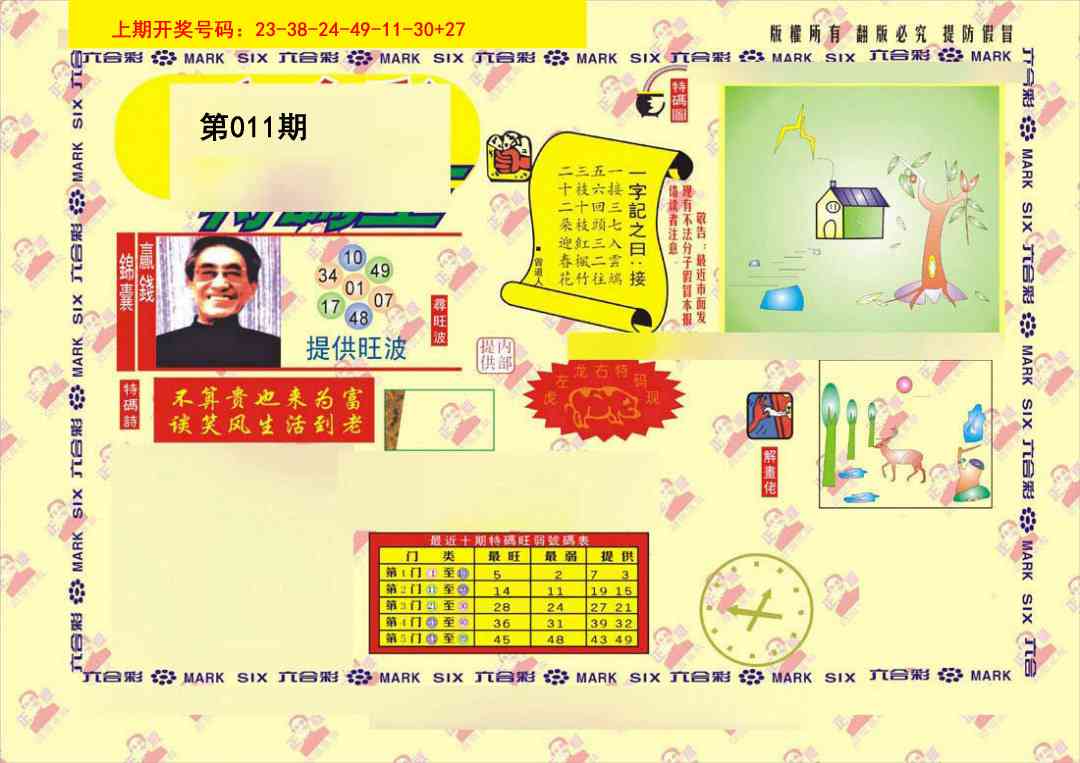 011期特码王[图]