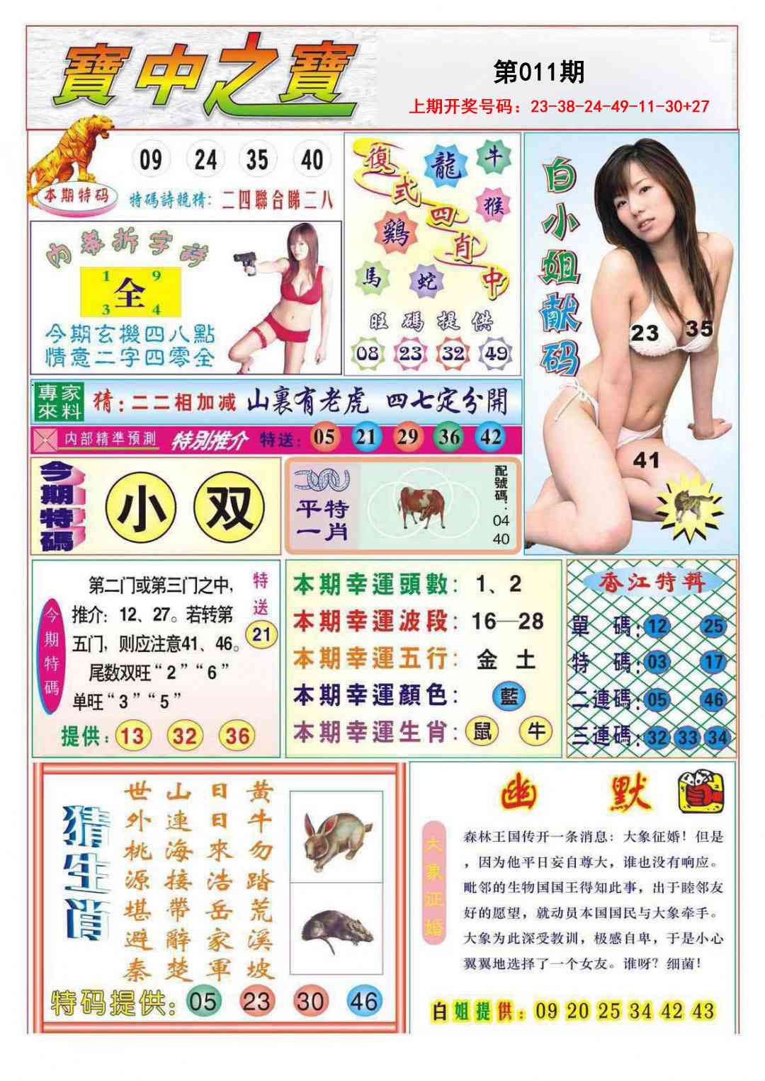 011期宝中之宝[图]