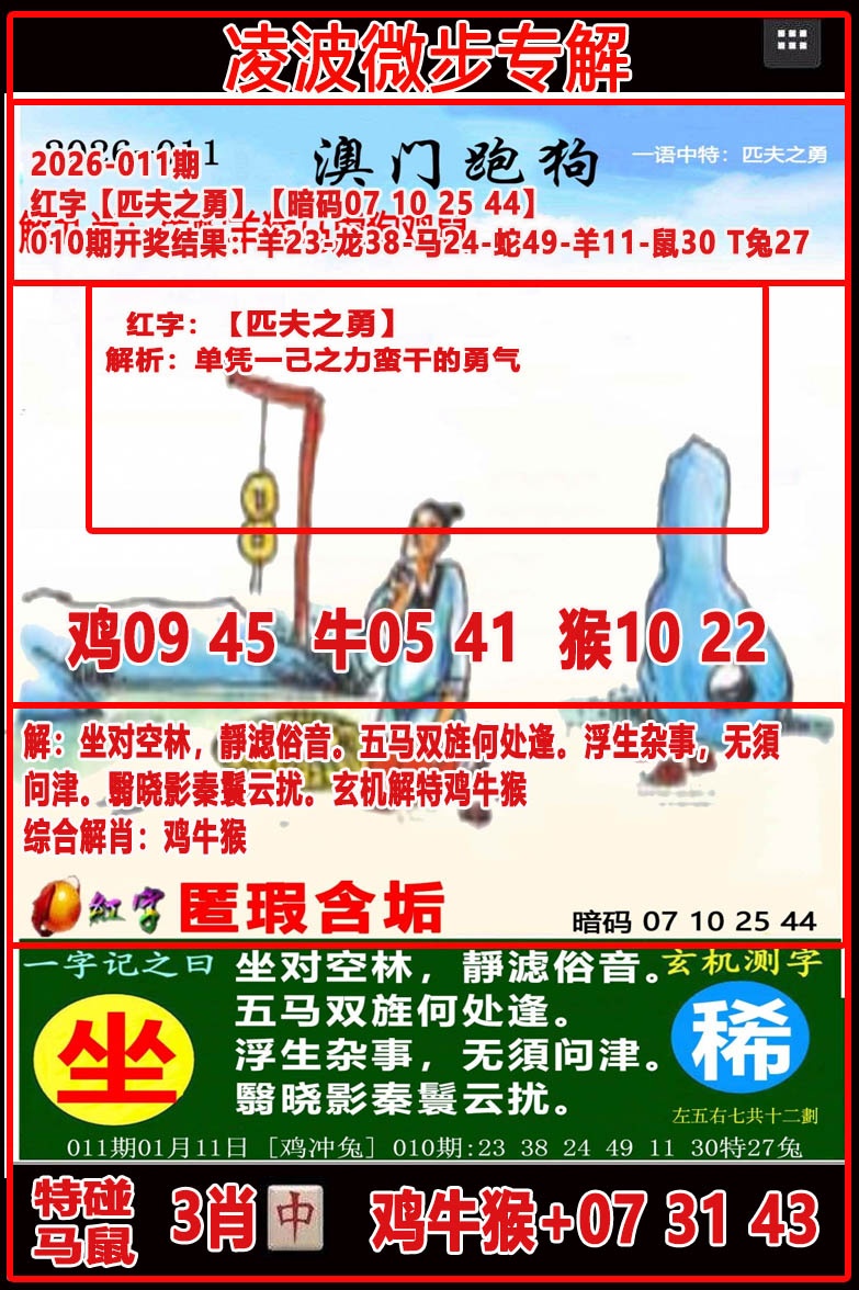 011期凌波微步[图]